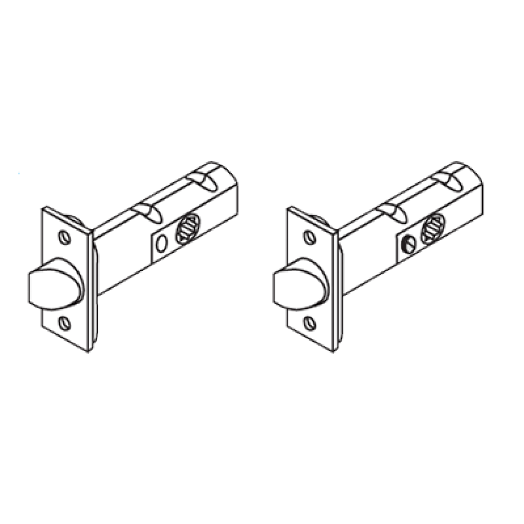 Highpoint Hook Latch Small Nickel Finish 1-Piece with Screws