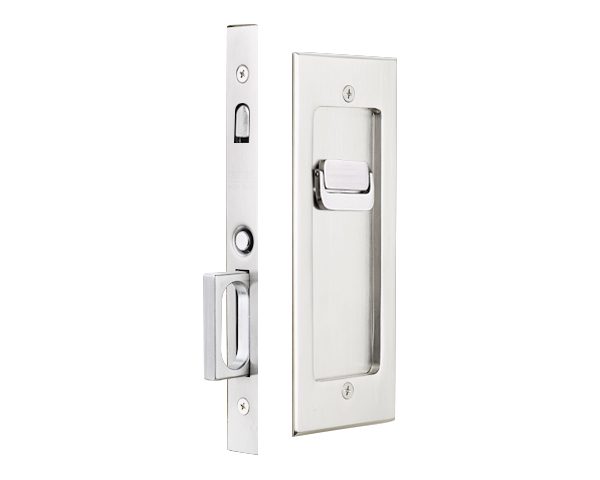 Mortise shop door lock