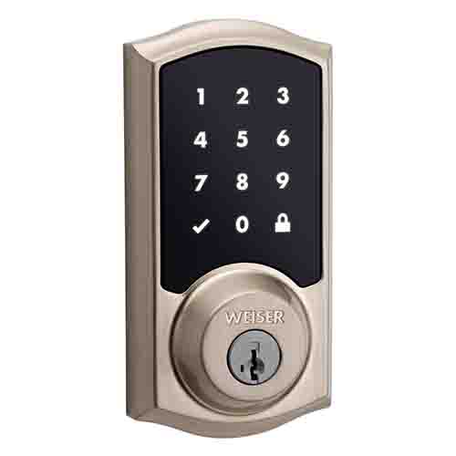 Weiser smartcode-touch-electronic-lock-featuring-smartkey