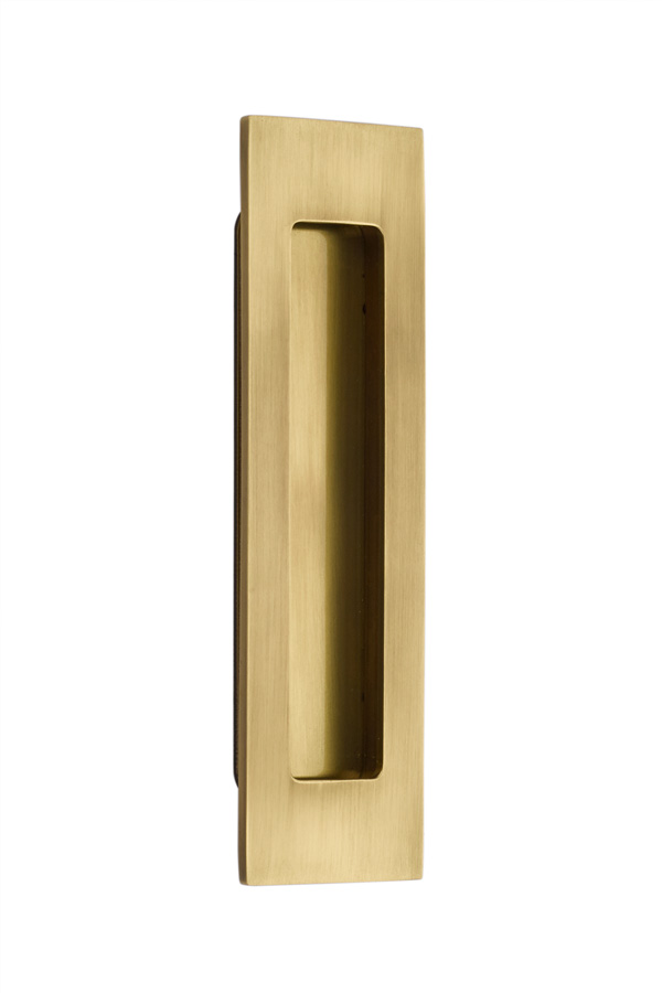 Emtek Modern Rectangular Brass Flush Pulls