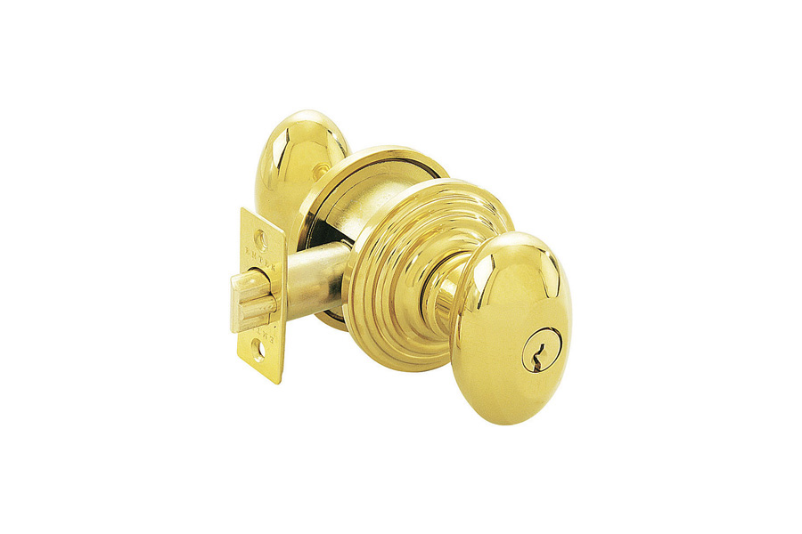 Emtek 2242US4 Solid Brass Extended Button Tip - Satin Brass (less than 80  charac
