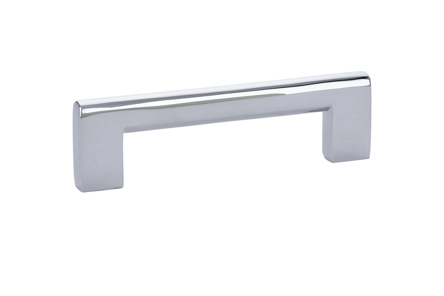 Emtek Trail Pull Available in 9 Sizes and 6 Finishes - 86162US4 - (Center  to Center 3 1/2) - Satin Brass (US4)