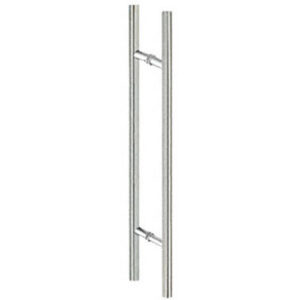 48″ Ladder Pull Back To Back Brushed Stainless
