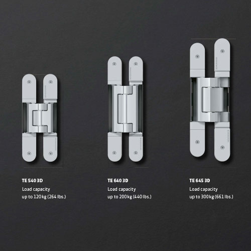 Tectus Concealed Hinge Simonswerk Hinge System