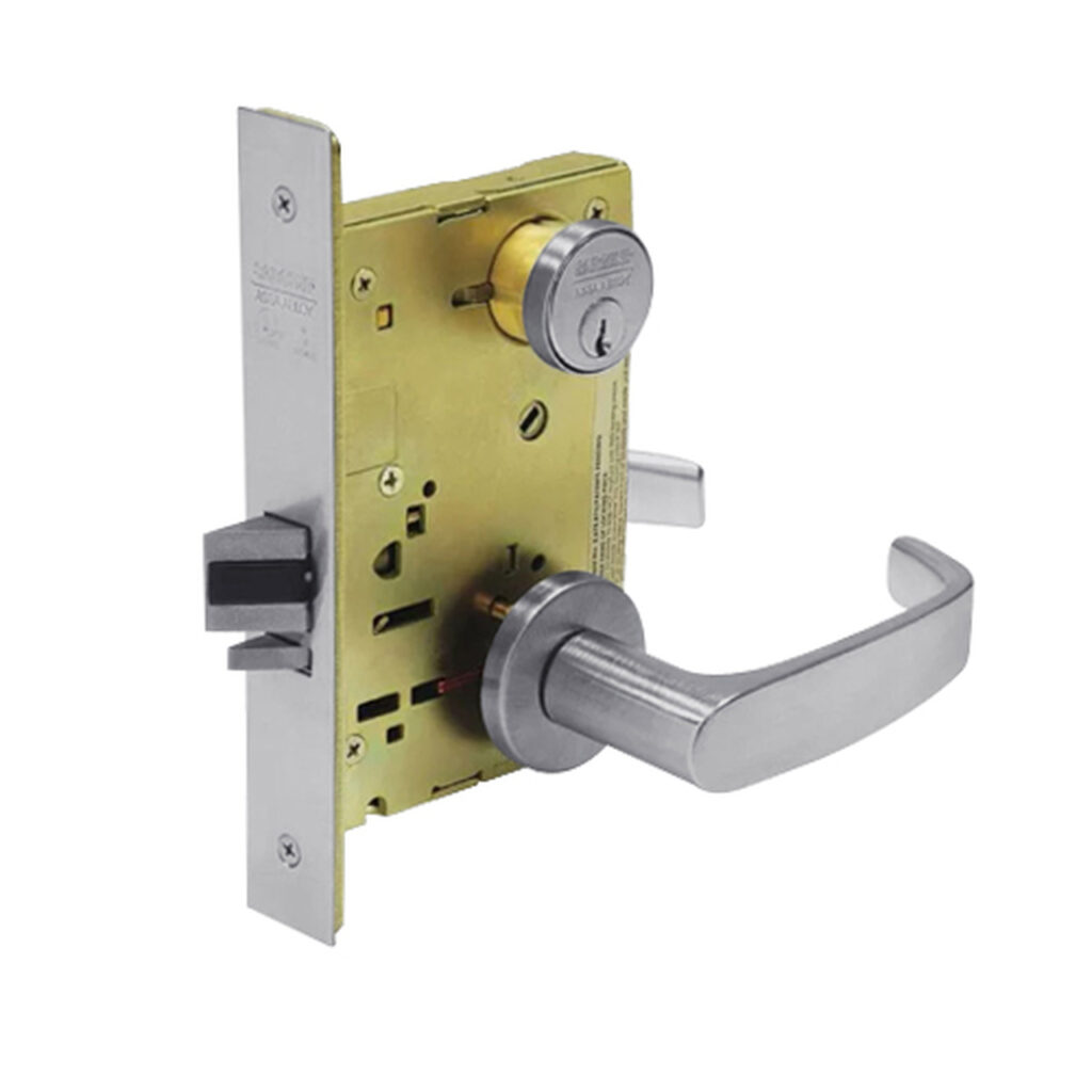 W94_Oak double entry door (Mortise Lock) 