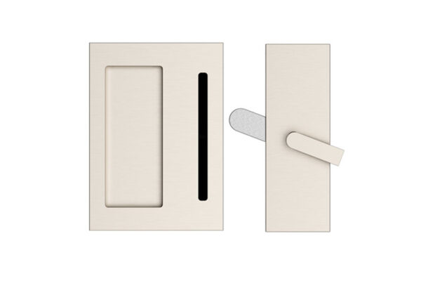 Emtek Mounts to interior side of the door & jamb - Handing NOT Required - 1-3/8" Minimum for Door Thickness - Solid Brass Material
