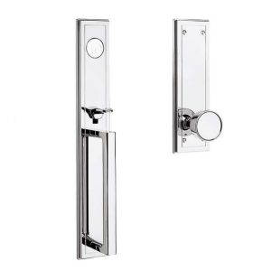 Baldwin Estate 85311 Hollywood Hills Full Escutcheon Full Dummy Handleset with K008 Interior Knob