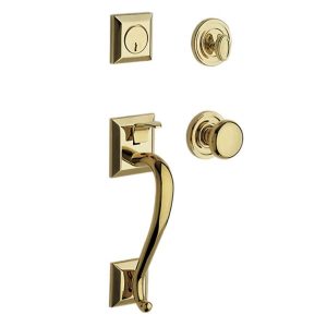 Baldwin Estate 85327 Madison Sectional Full Dummy with 5015 Classic Interior Knob