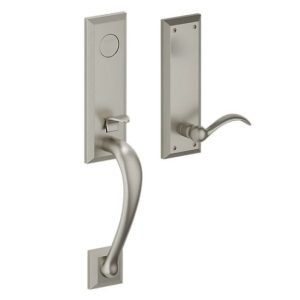 Baldwin Estate 85352 Cody 3/4 Escutcheon Full Dummy Set with Interior Lever