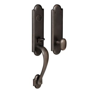 Baldwin Estate 85354 Boulder 3/4 Escutcheon Full Dummy Handleset with Interior Knob