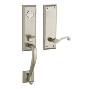 Baldwin Estate 85355 Stonegate Full Dummy Handleset with 5445V Interior Lever