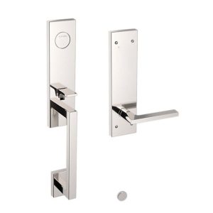 Baldwin Estate 85391 Minneapolis 3/4 Escutcheon Full Dummy Handleset with 5162 Interior Lever