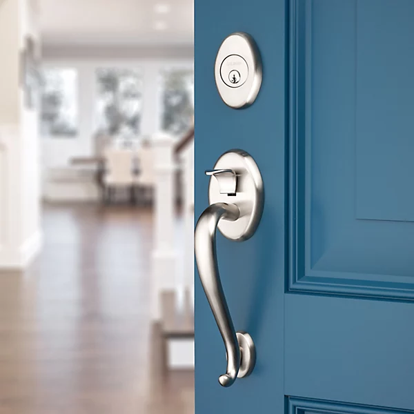 Baldwin Estate 85315 Logan Entrance Set With 5455V Wave Interior Lever - Image 2