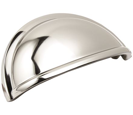 Polished Chrome Cup Pull Handle