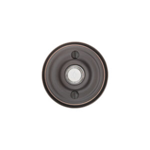 Emtek Regular Brass Doorbell With Plate & Button