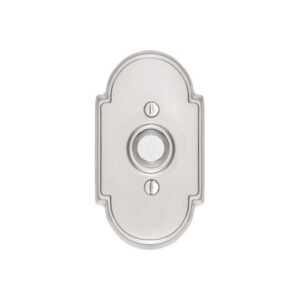 Emtek #8 Brass Door Bell With Plate & Button