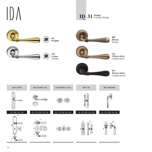 Colombo IDA Colombo Design Contemporary Tubular Collection - Canada ...