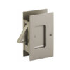 Emtek Modern Rectangular Pocket Door Lock - Canada Door Supply