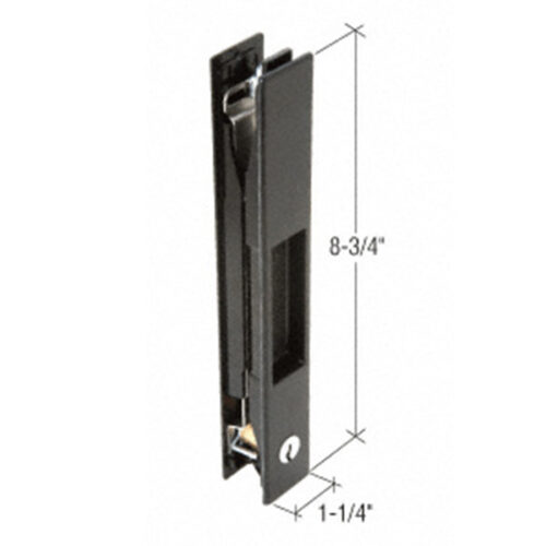 CRL Adams Rite Black Plastic Handle and Key Set with 6-1/4