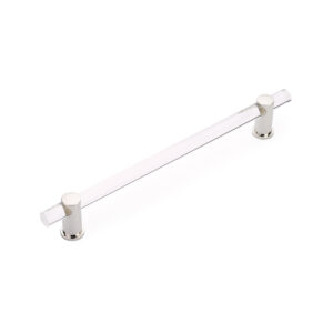 Schaub Back to Back Lumiere Appliance Pull NON-Adjustable Clear Acrylic 12" cc