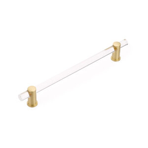 Schaub Concealed Surface Lumiere Appliance Pull NON-Adjustable Clear Acrylic 12" cc