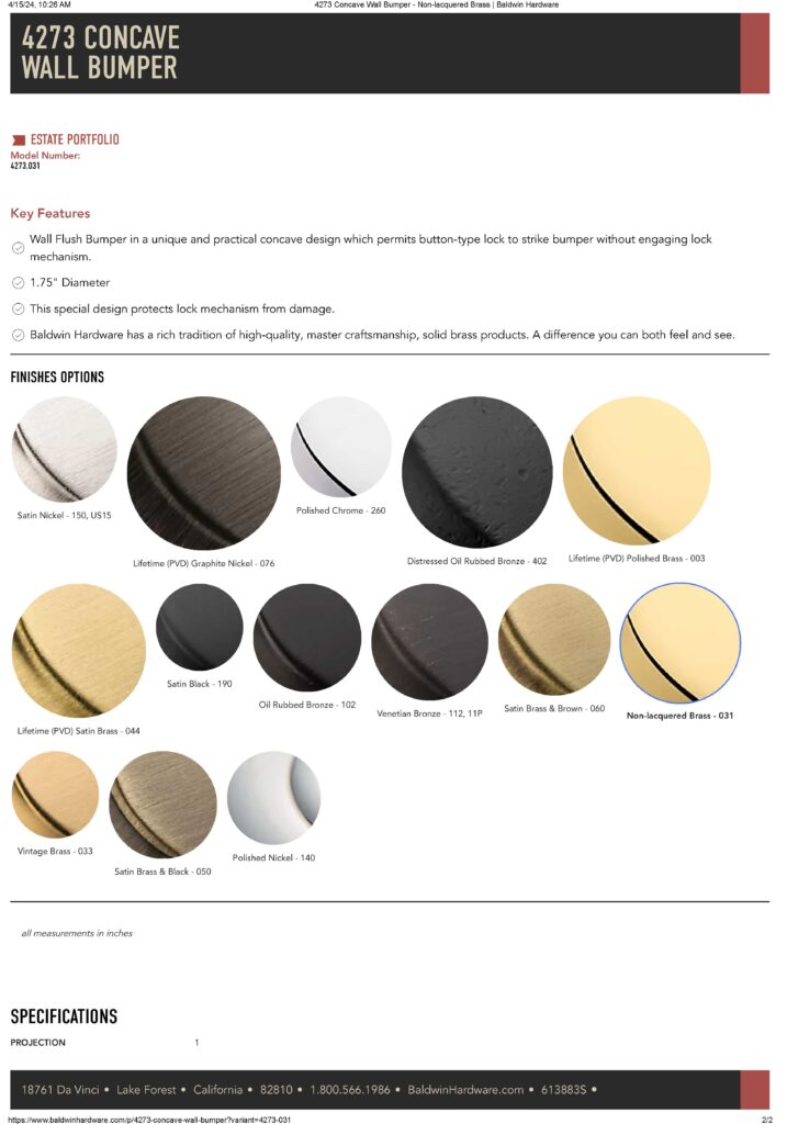 4273-Concave-Wall-Bumper---Non-lacquered-Brass-_-Baldwin-Hardware