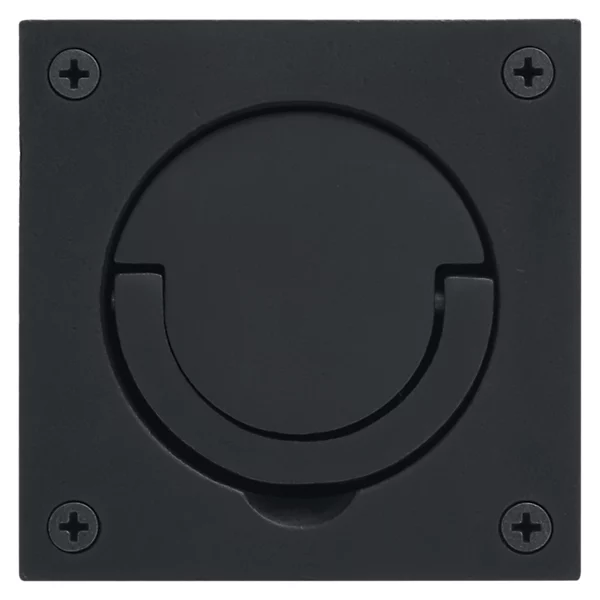 Baldwin 0394.102 Flush Ring Tür Pull Für Schiebetüren, Öl Eingerieben Bronze