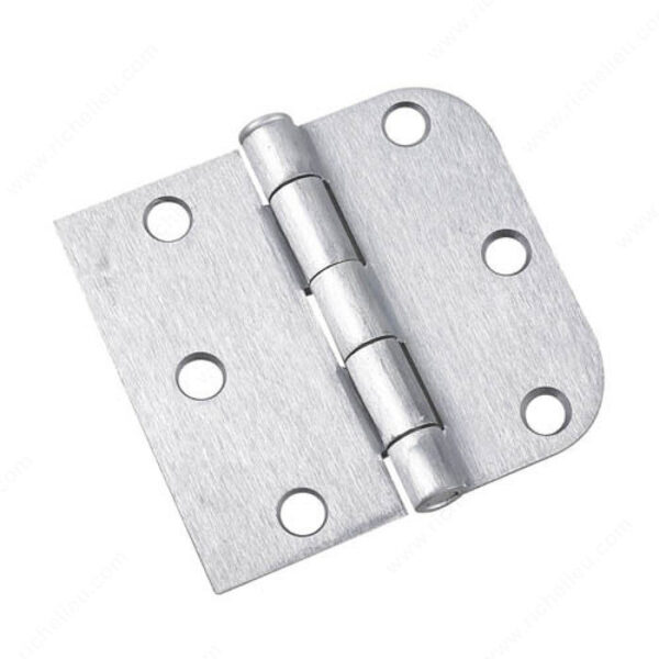 Richelieu 3" Full Mortise Combination Butt Hinge - 5/8" Radius