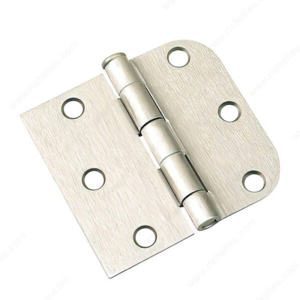 Richelieu 3" Full Mortise Combination Butt Hinge - 5/8" Radius