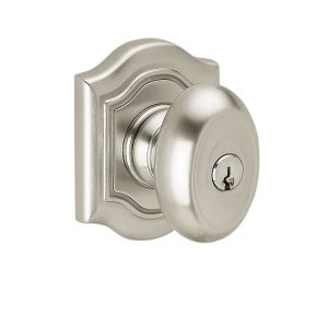 Baldwin 5237 Bethpage Keyed Entry Knob with R027 Rosette