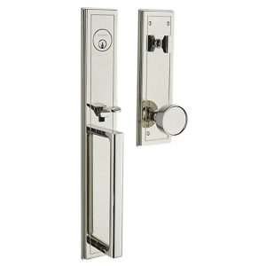 Baldwin Estate 85311 Hollywood Hills Full Escutcheon Emergency Egress with K008 Interior Knob