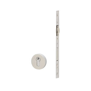 Emtek Round European Mortise Deadbolt with Integrated Roller Latch SN