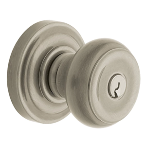 Baldwin Estate 5210 Keyed Colonial Knob with Classic Rose