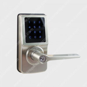 DOREX F425T electronic lever locksets are 3-in-1 locks that allow users to access an area using a physical key, access code or RFID token for maximum flexibility.