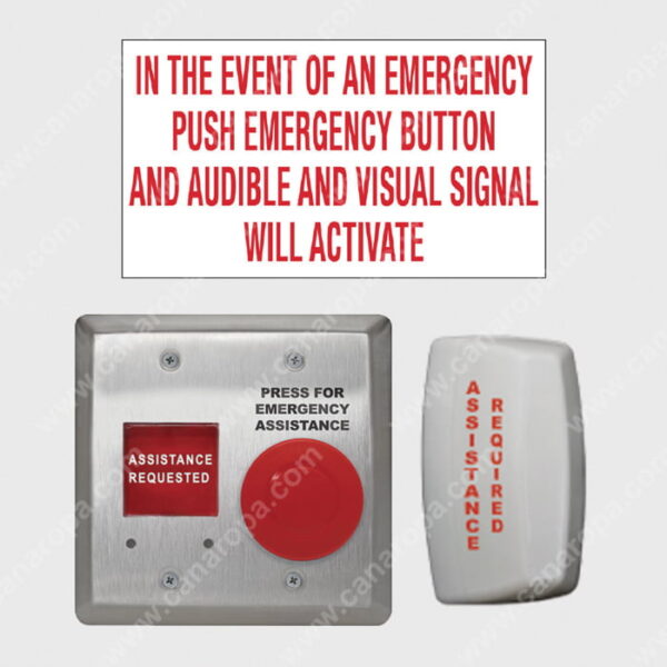 Dorex CX-WEC10K2 Emergency Call Kit (Universal Restrooms)