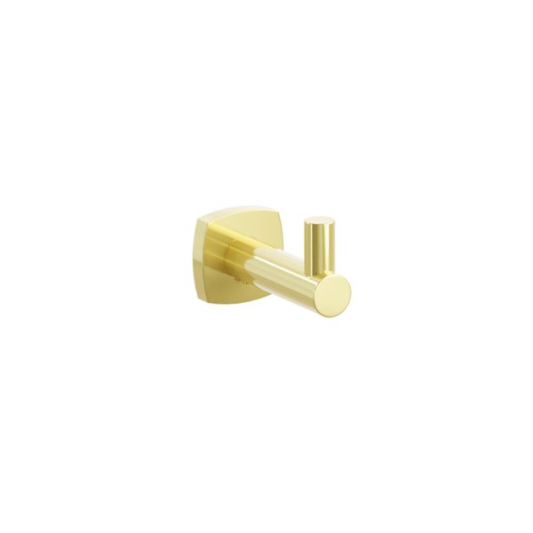Emtek Modern Tubular Single Hook Brass Bath Hardware