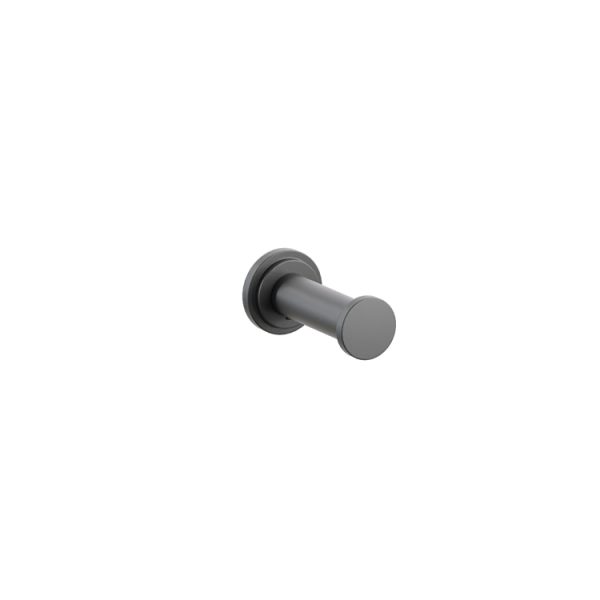 Emtek Modern Tubular Single Robe Hook Brass Bath Hardware