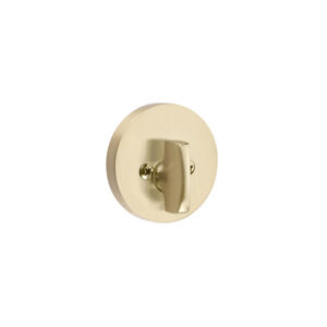 Emtek Modern Disc Single Sided Deadbolt Brass