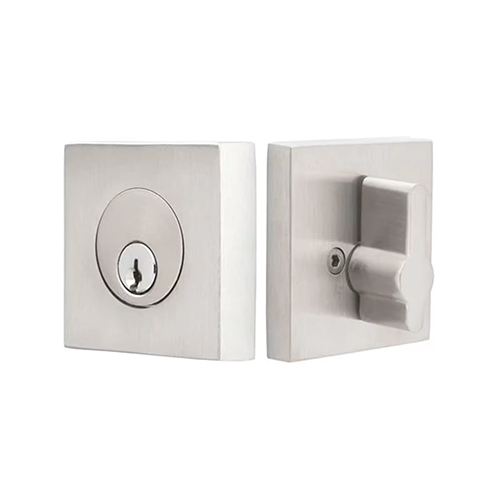 Emtek Stainless Steel Square Deadbolt