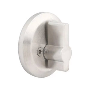 Emtek Round Stainless Steel Single Sided Deadbolt