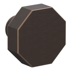 Baldwin 4440 Octagonal Knob 1.25 Cabinet Knob