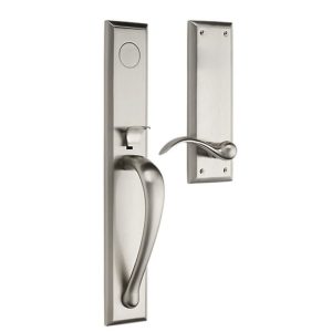 Baldwin Estate 6403 Cody Full Escutcheon Full Dummy Handleset with 5452V Interior Lever