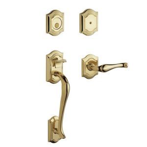 Baldwin Estate 85327 Bethpage Sectional Full Dummy with 5447V Interior Lever