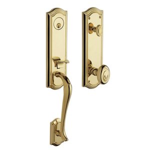 Baldwin Estate 85337 Bethpage Emergency Egress with 5077V Interior Knob