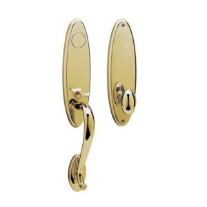 Baldwin Estate 85360 Blakely Full Dummy Handleset with 5025 Interior Knob