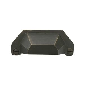 Emtek Bin Pull Sandcast Bronze Collection