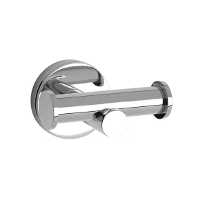 Taymor Bath Hardware Double Robe Hook 1948 Round
