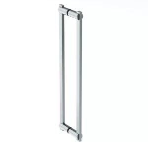Taymor Bath Hardware Shower Door Handle Arc Double