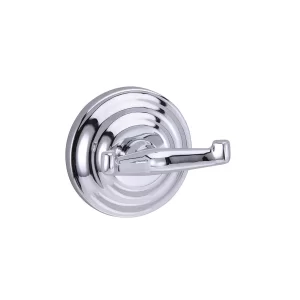 Taymor Bath Hardware Double Robe Hook Brentwood