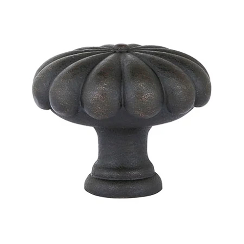 Emtek Bronze Fluted Round Knob Tuscany Bronze Collection